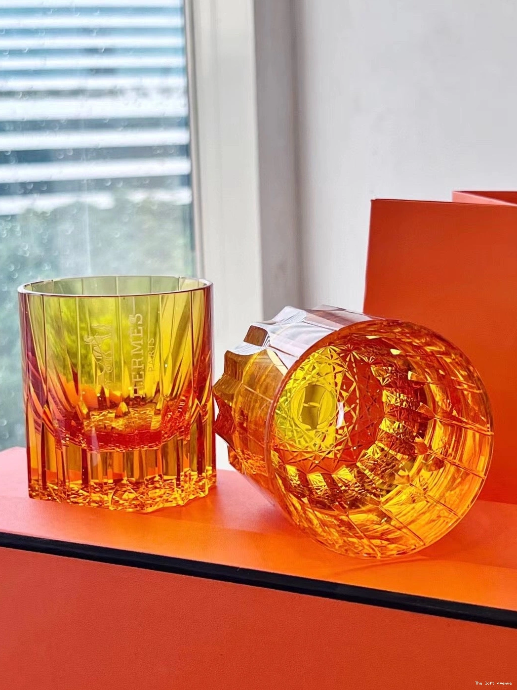 HERMES GLASSWARE CUPS 0820
